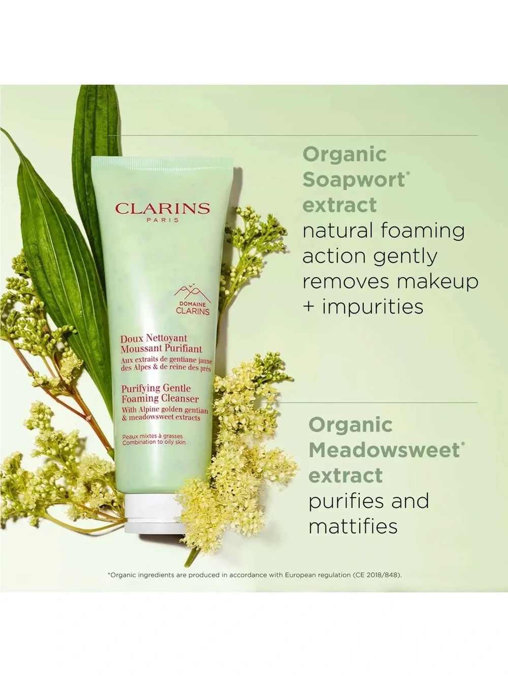 Clarins Purifying Gentle Foaming Cleanser 4.2oz
